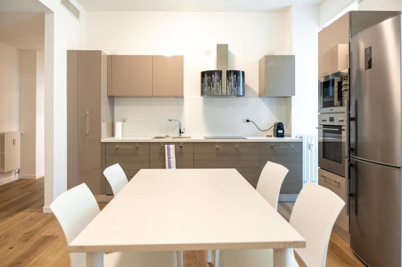15Min Metro Duomo - Rho Fiera - Skyscraper Kitchen Appartement Milaan Buitenkant foto
